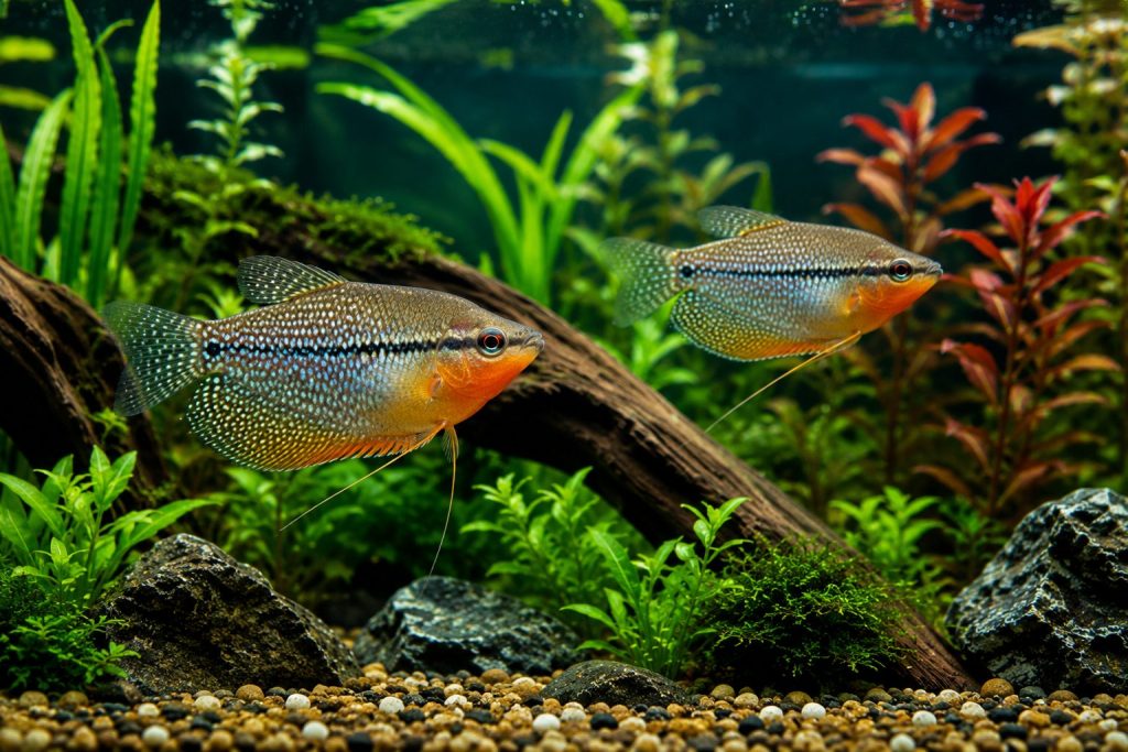 Pearl Gourami (Trichogaster leeri)