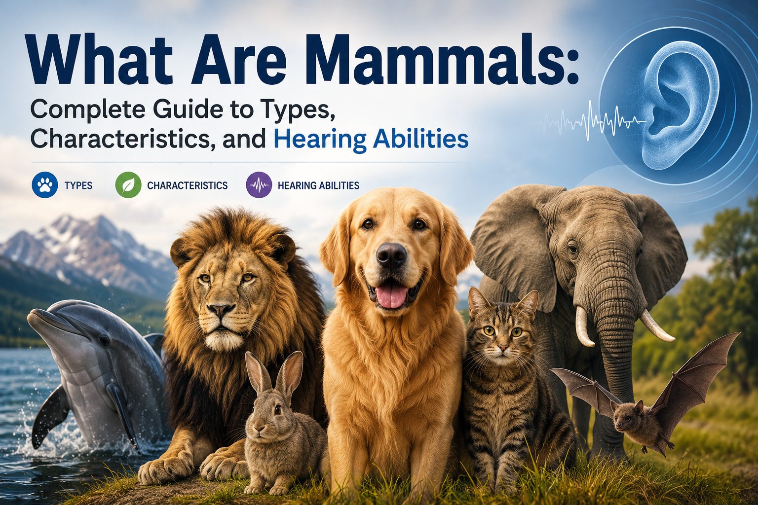 What Are Mammals: Complete Guide to Types, Characteristics, and Hearing Abilities