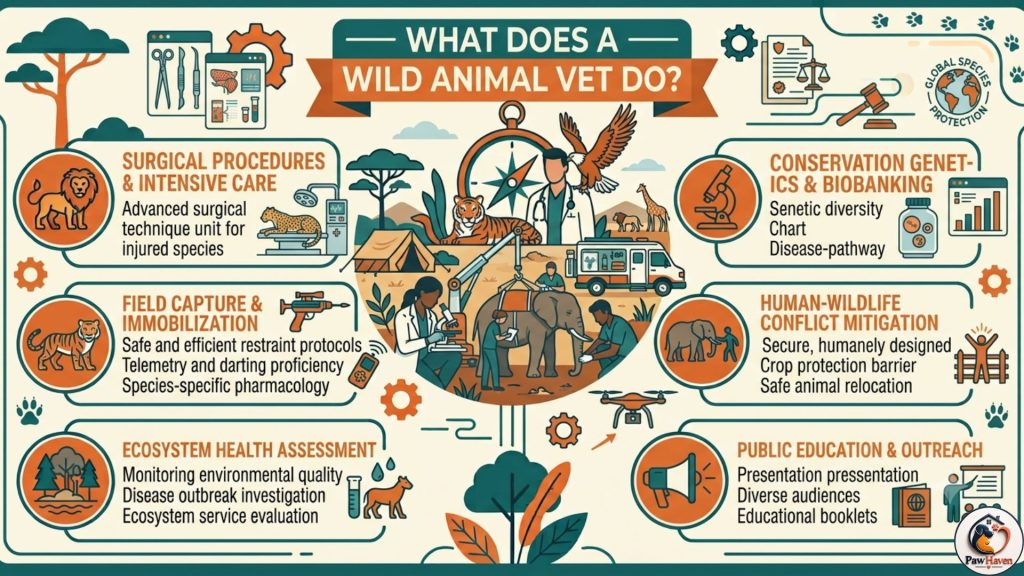 What Does a Wild Animal Vet Do?