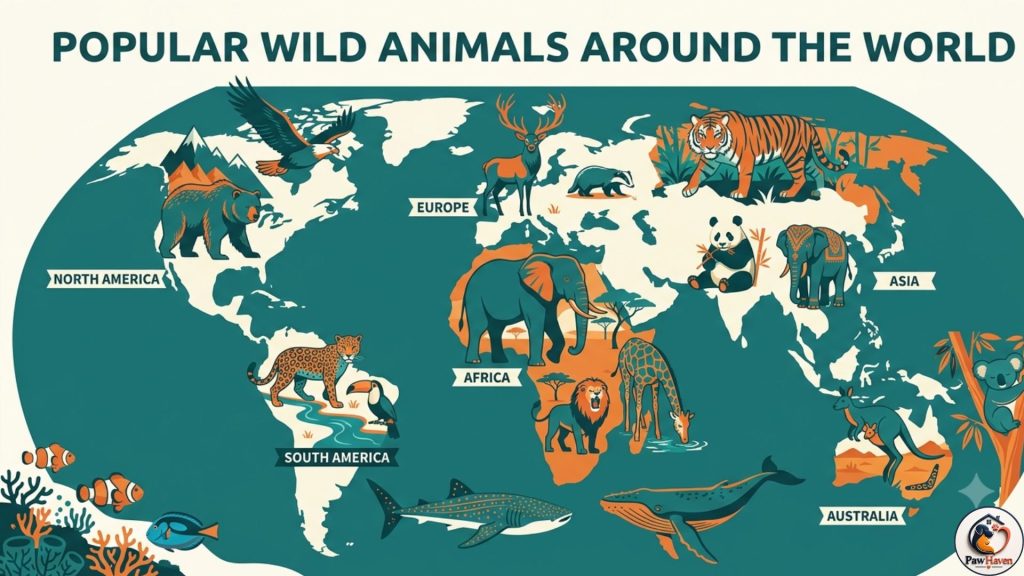 Popular Wild Animals Around the World