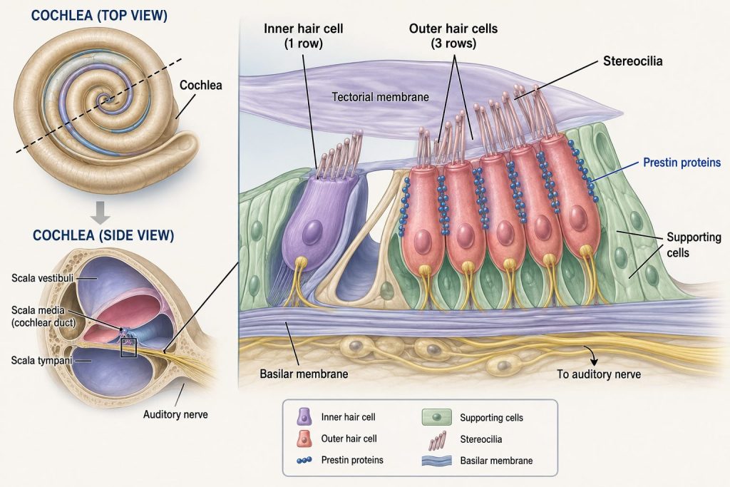 How Mammal Hearing Works