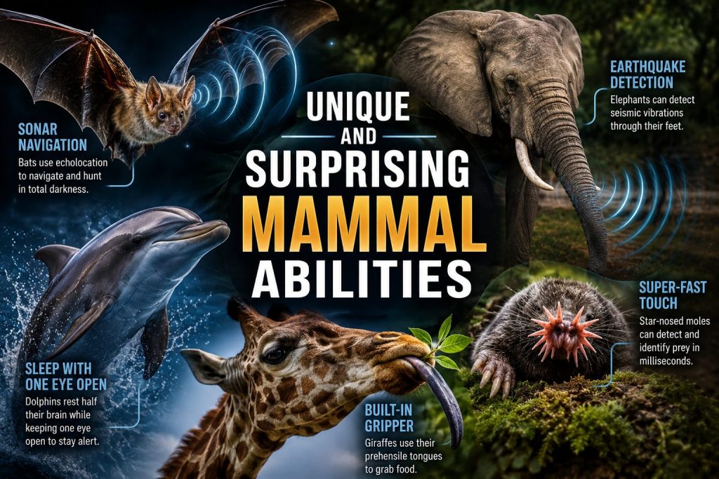 Unique and Surprising Mammal Abilities